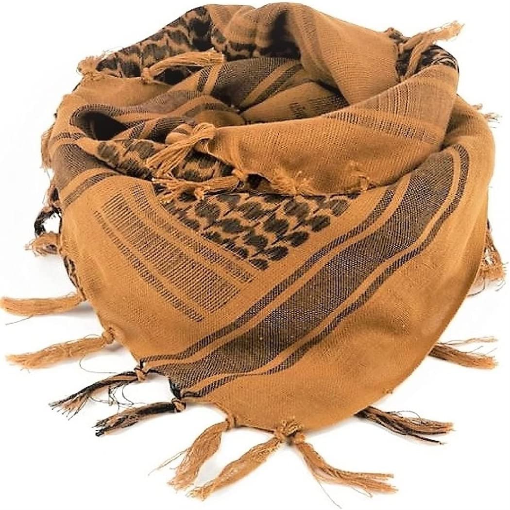 Amazon | [kamimo] メンズ アフガンストール 大判 USAモデル サバゲー